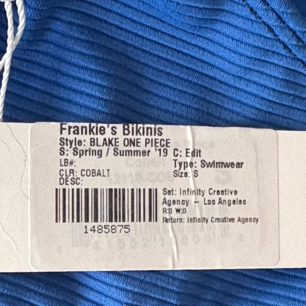 Frankie's Bikinis Blake One-Piece Swimsuit Size Small New with Tags
